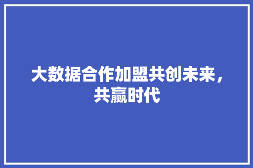 大数据合作加盟共创未来，共赢时代 电脑故障维修