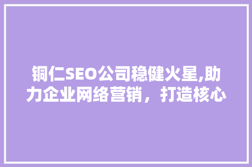 铜仁SEO公司稳健火星,助力企业网络营销，打造核心竞争力
