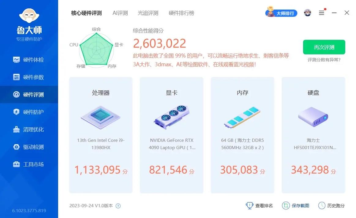 鲁大师跑分，多少分属于高配置的电脑「怎么看电脑配置高低排行榜」 鲁大师跑分，多少分属于高配置的电脑「怎么看电脑配置高低排行榜」 电脑配置